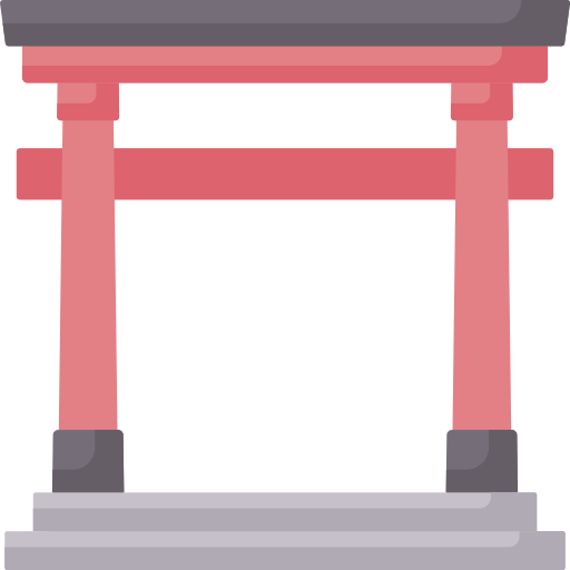 torii gate Special Flat Ícone