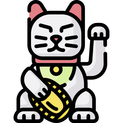 Maneki neko Special Lineal color icon