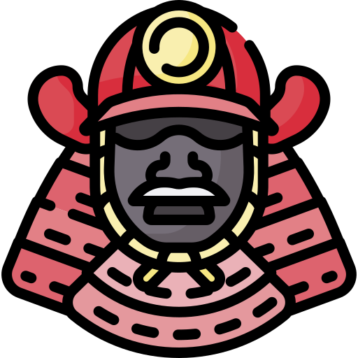 samurai Special Lineal color icono