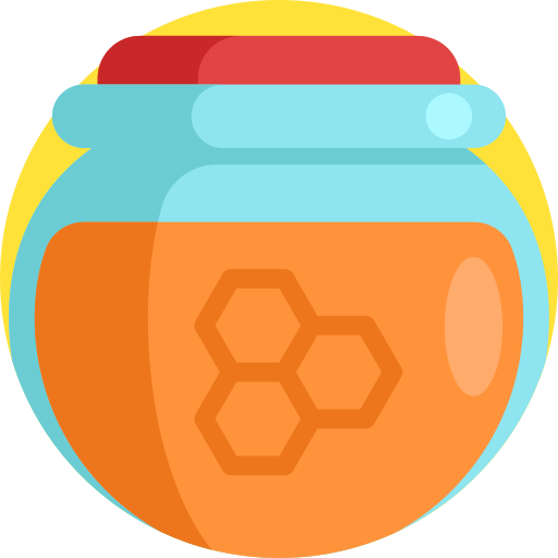 Honey Detailed Flat Circular Flat icon