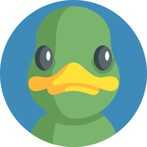 Rubber duck Detailed Flat Circular Flat icon