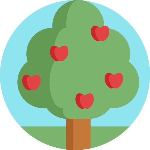 Tree Detailed Flat Circular Flat icon