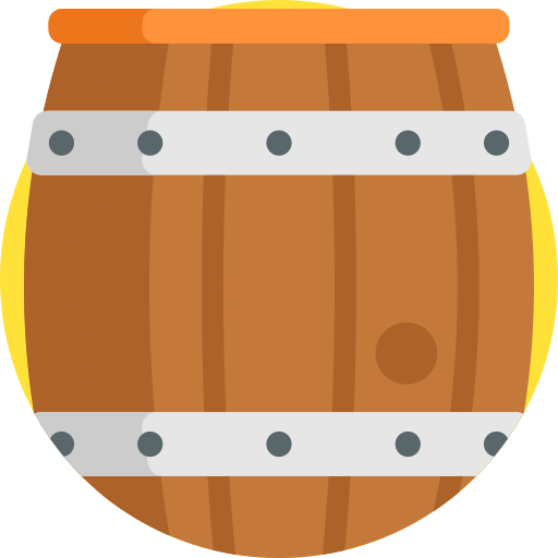 Barrel Detailed Flat Circular Flat icon