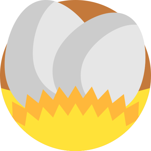 uova Detailed Flat Circular Flat icona