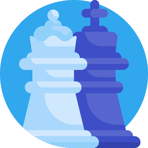 Chess piece Detailed Flat Circular Flat icon