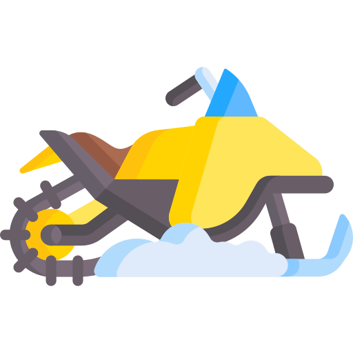 Snowmobile Special Flat icon