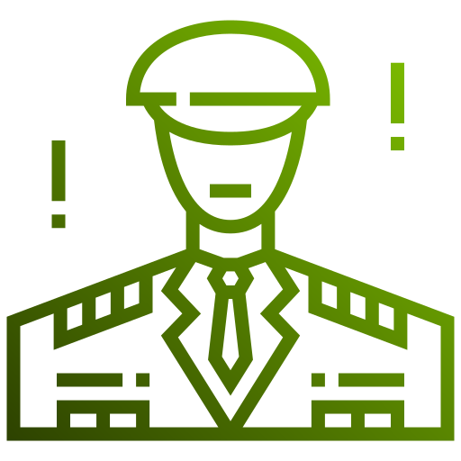 Officer Generic Gradient icon
