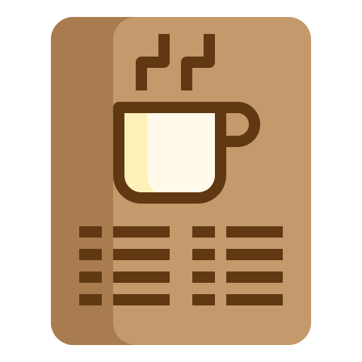 커피 메뉴 Generic Flat icon