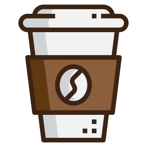 Coffee cup Generic Outline Color icon