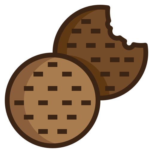 Cookie Generic Outline Color icon