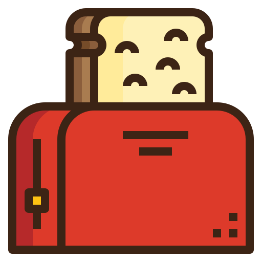 toaster Generic Outline Color icon