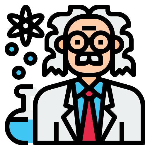 Scientist Generic Outline Color icon
