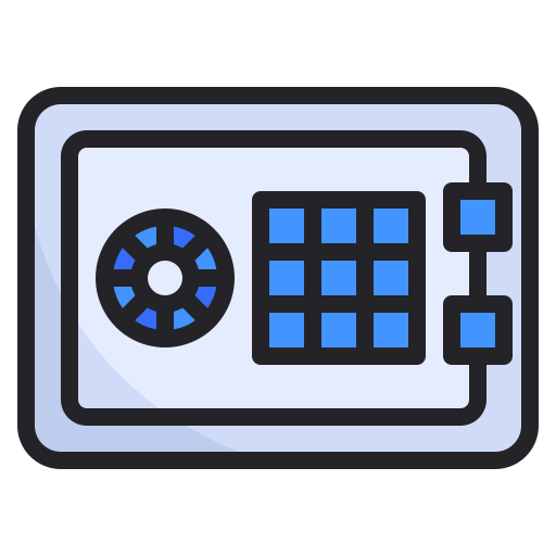 Safe box Generic Outline Color icon