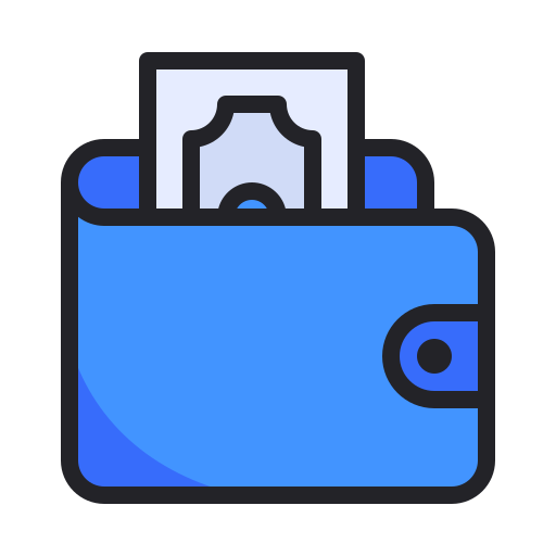 Wallet Generic Outline Color icon