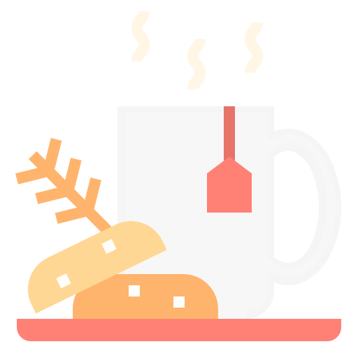 taza de café Linector Flat icono