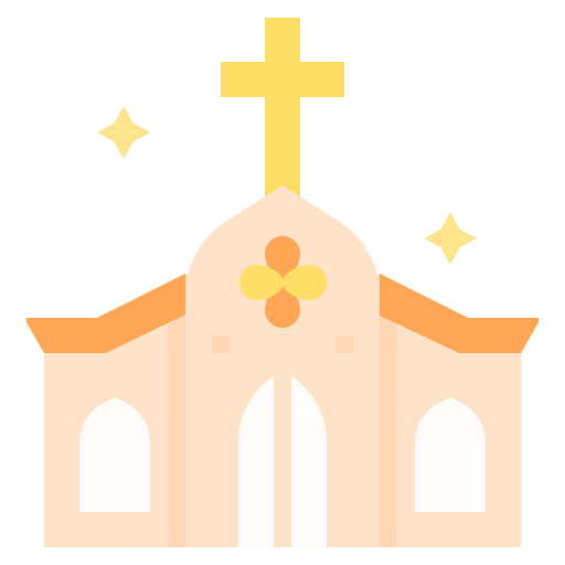 iglesia Linector Flat icono