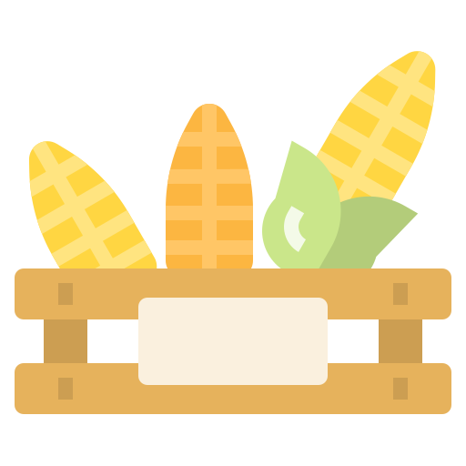 maíz Linector Flat icono
