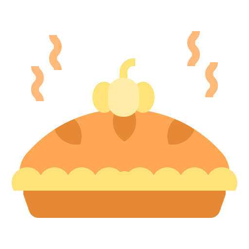 torta di zucca Linector Flat icona