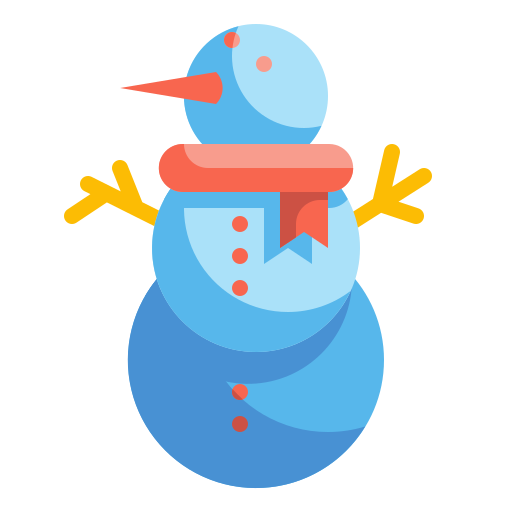 Snowman Wanicon Flat icon