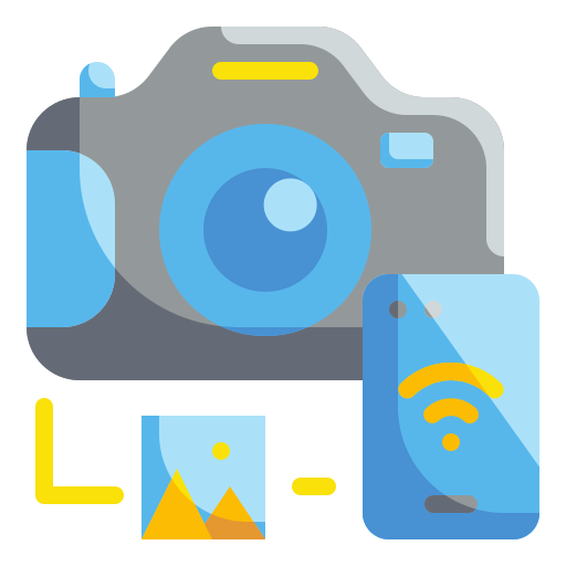 digitalkamera Wanicon Flat icon