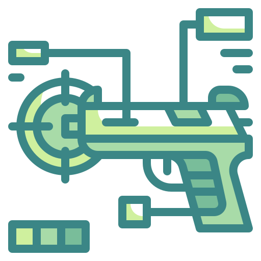 jeu de tir Wanicon Two Tone Icône
