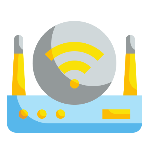 routera Wanicon Flat ikona