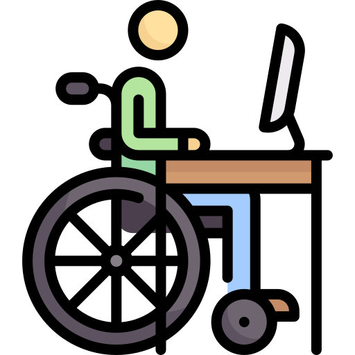 Disabled Special Lineal color icon