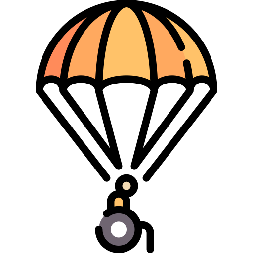 Parachute Special Lineal color icon