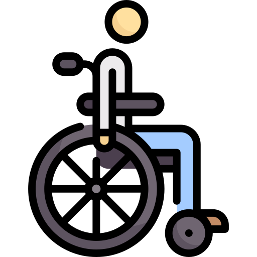 discapacitado Special Lineal color icono
