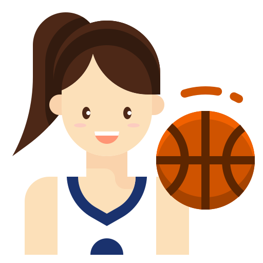 baloncesto dDara Flat icono