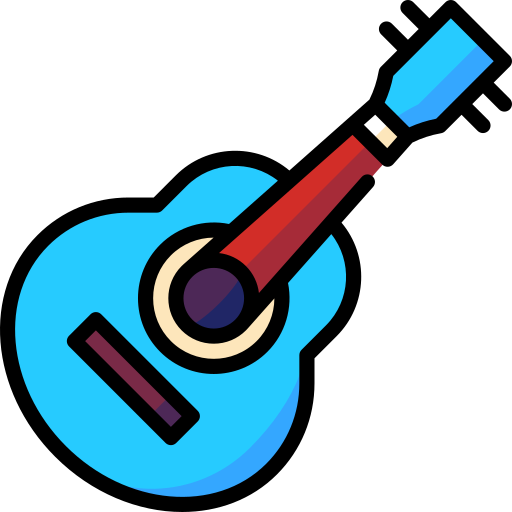 ukulele Special Lineal color Ícone
