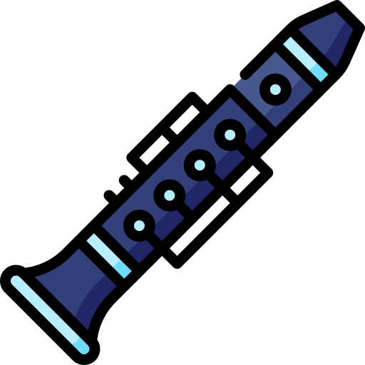 clarinete Special Lineal color Ícone