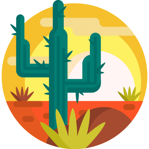 cactus Detailed Flat Circular Flat icoon