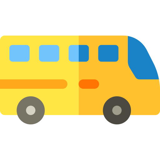 autobus Basic Rounded Flat icona