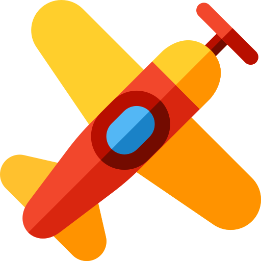 Aeroplane Basic Rounded Flat icon