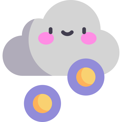 wolke Kawaii Flat icon