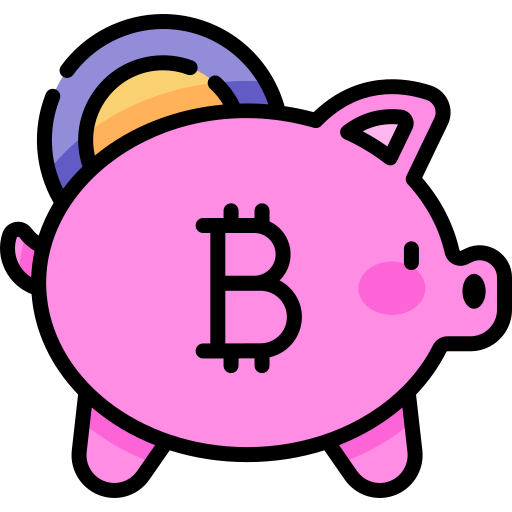 bitcoin Kawaii Lineal color icona
