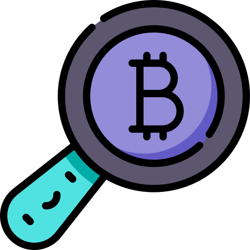 Bitcoin Kawaii Lineal color icon