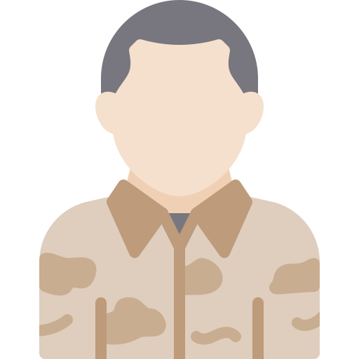 soldado Berkahicon Flat icono