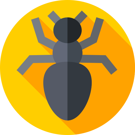 Ant Flat Circular Flat icon