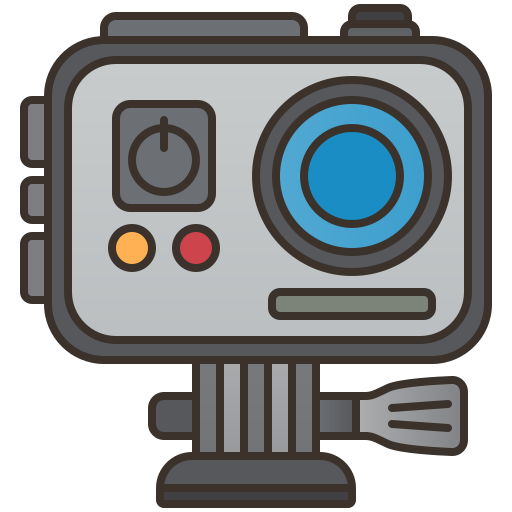 Camera Amethys Design Lineal Color icon