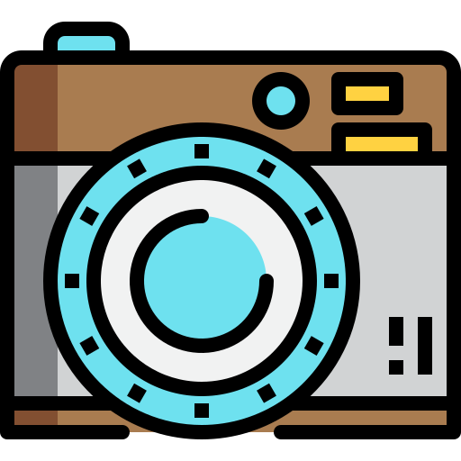 alte kamera Generic Outline Color icon