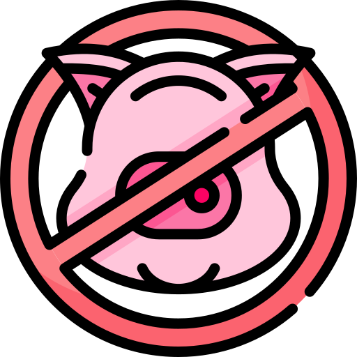 No pig Special Lineal color icon