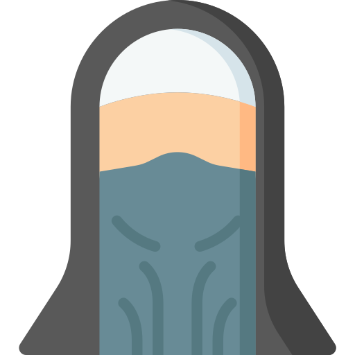 Niqab Special Flat icon