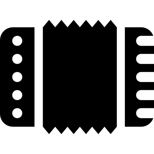 Accordion Basic Rounded Filled icon