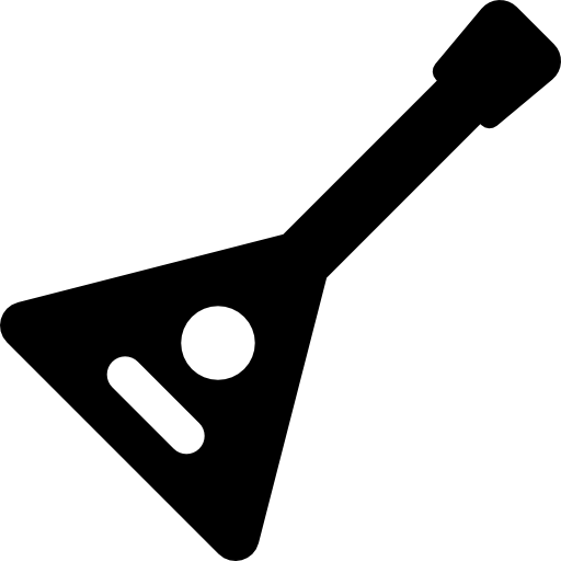 balalaika Basic Rounded Filled icon