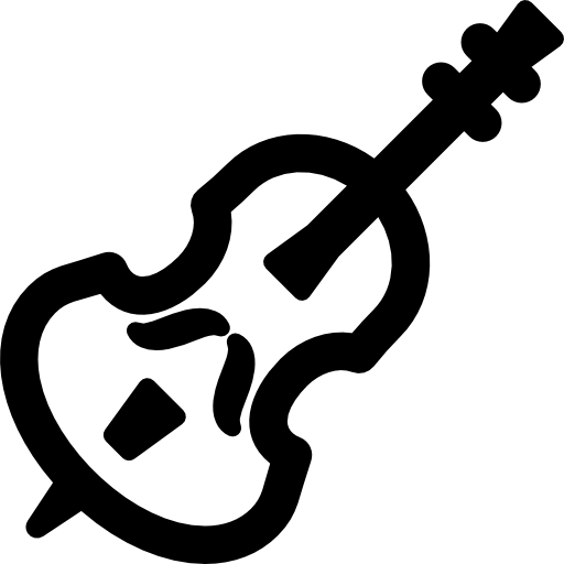 Violin Basic Rounded Lineal icon