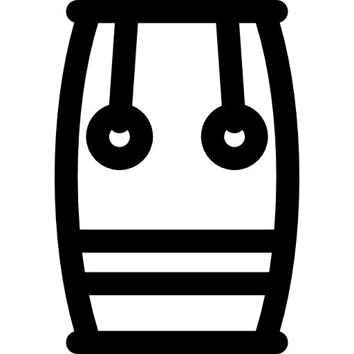 コンガ Basic Rounded Lineal icon