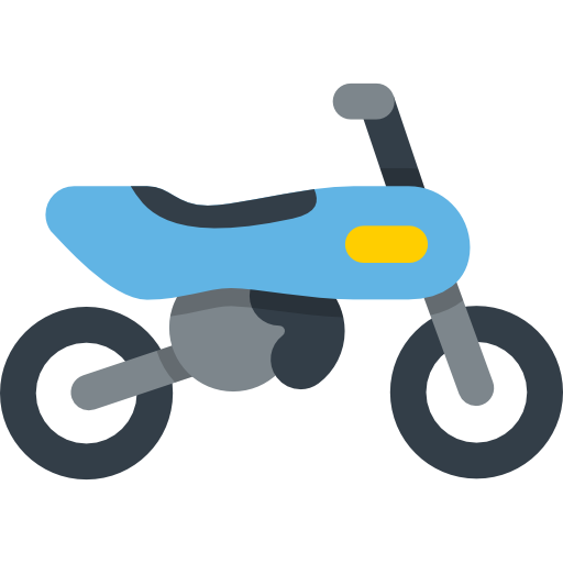 motocicleta Special Flat Ícone