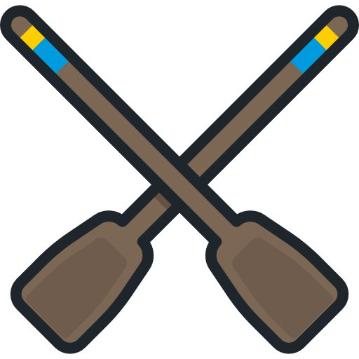 Rowing Special Lineal color icon